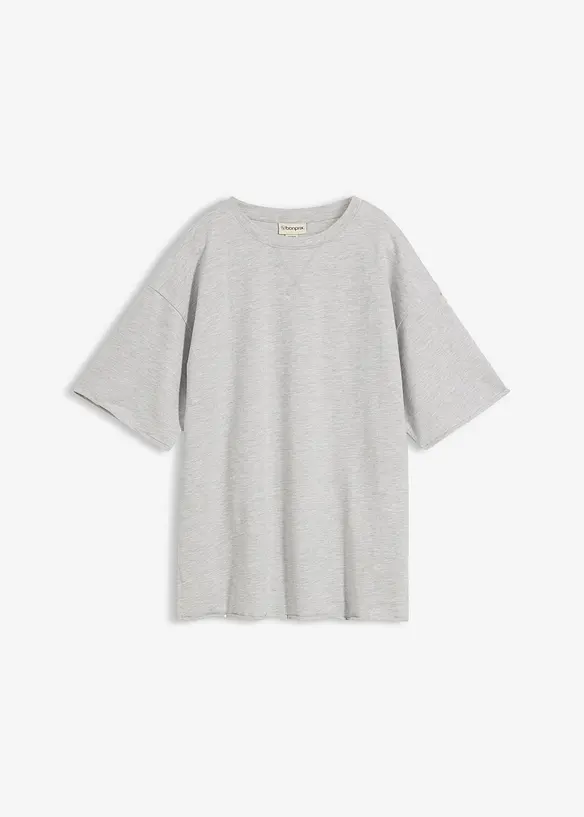 L&aring;ng sweatshirt i bomull, bonprix