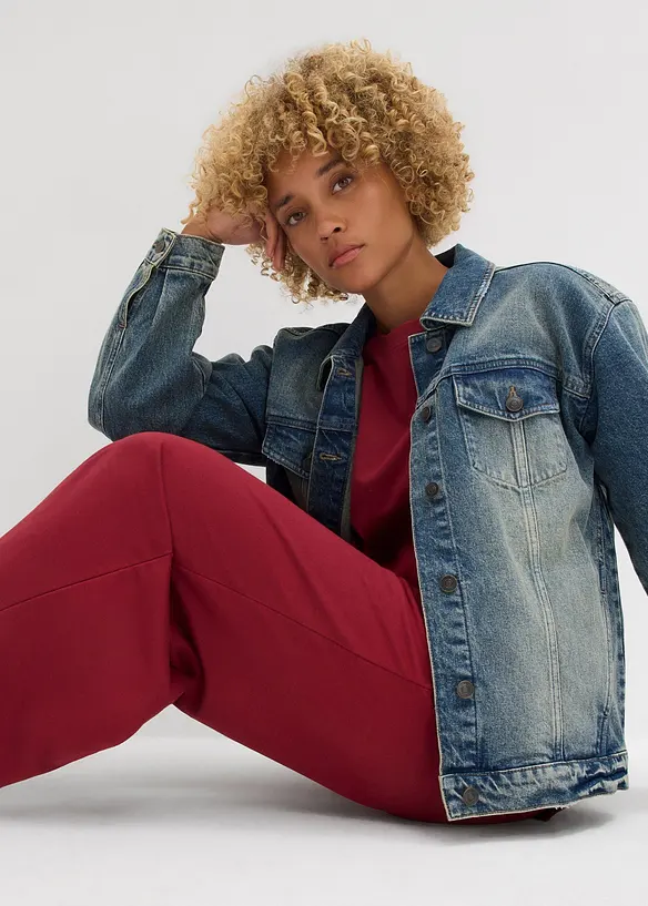 Trik&aring;byxa i ekologisk bomull, 7/8-l&auml;ngd, bonprix