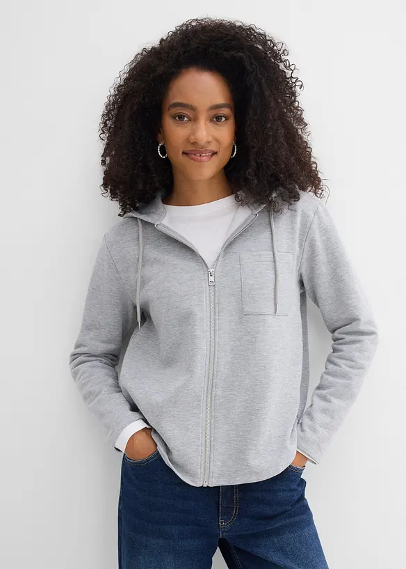 Munkjacka med &aring;tervunnen polyester, bonprix