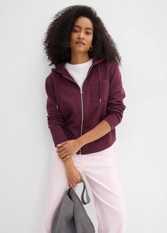 Munkjacka med &aring;tervunnen polyester, bonprix