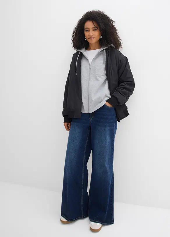 Munkjacka med &aring;tervunnen polyester, bonprix