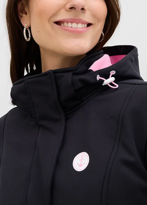 Vattenavvisande softshelljacka, bonprix