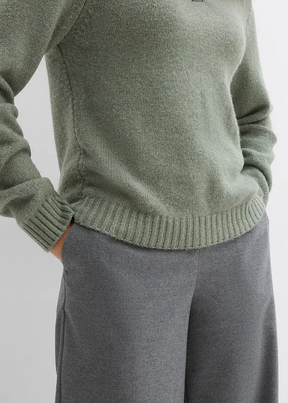 Tr&ouml;ja med spetsinf&auml;llning, bonprix