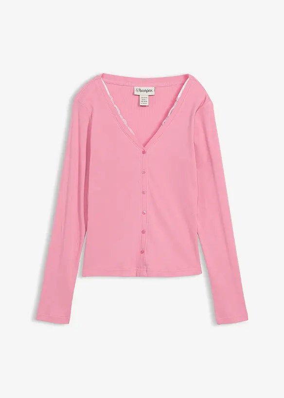 2 i 1-topp av bomull, bonprix