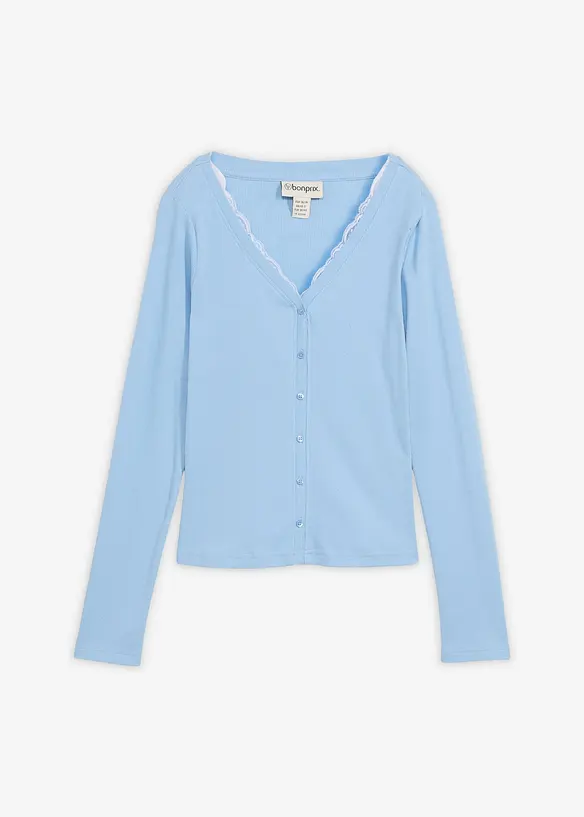 2 i 1-topp av bomull, bonprix