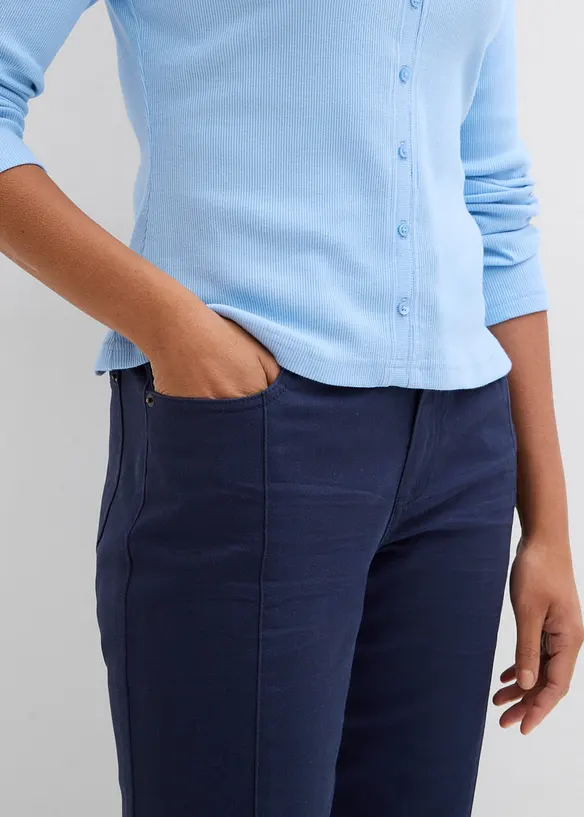 2 i 1-topp av bomull, bonprix