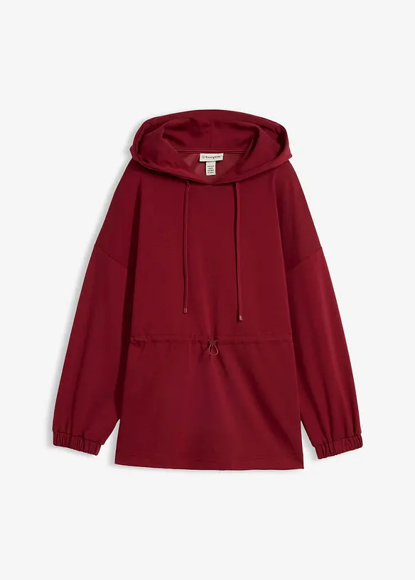 L&aring;ng sweatshirt i stabil trik&aring;, bonprix