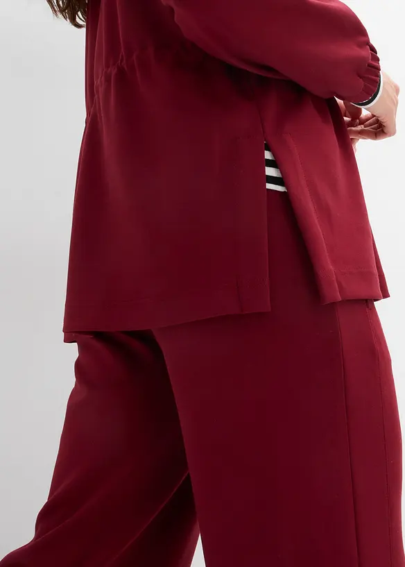 L&aring;ng sweatshirt i stabil trik&aring;, bonprix