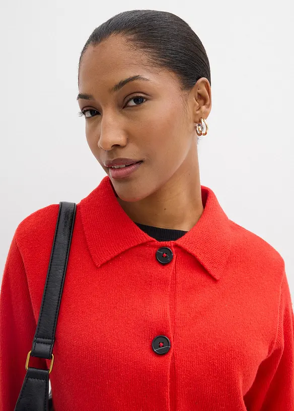 Cardigan i viskosmix, bonprix