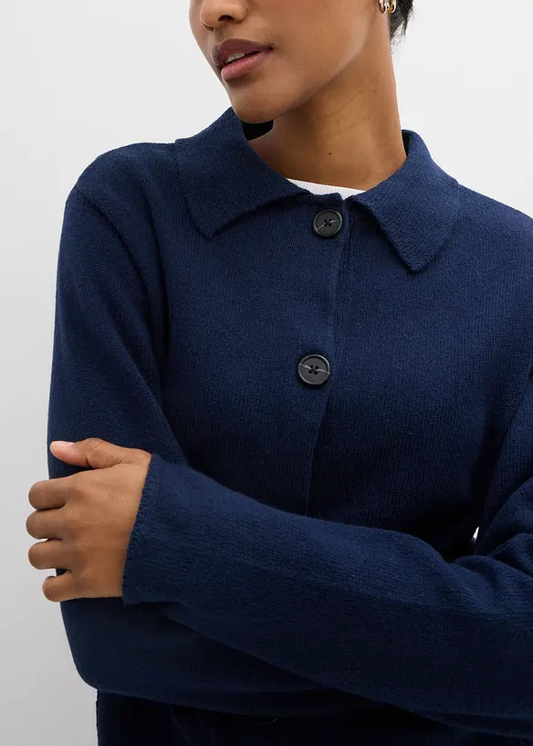 Cardigan i viskosmix, bonprix