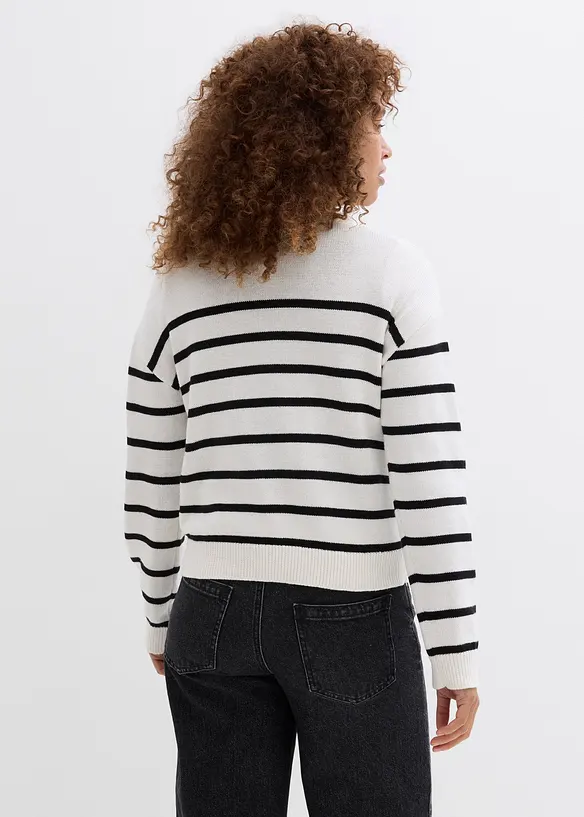 Stickad kofta, bonprix