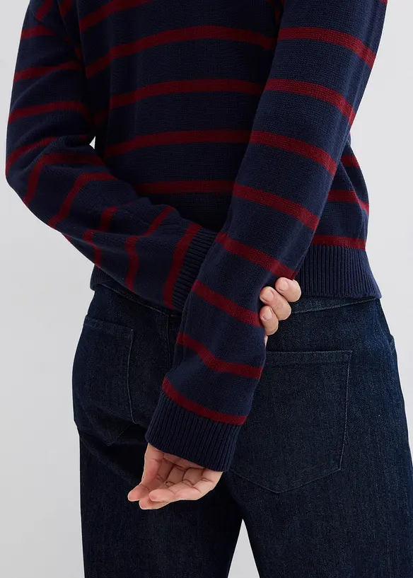 Stickad kofta, bonprix