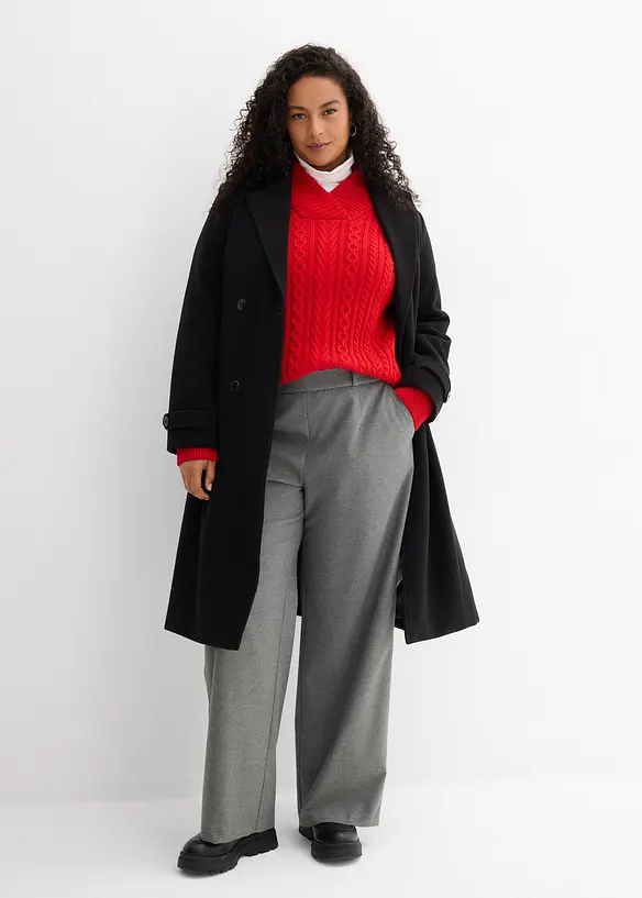 Byxa i viskosmix, bonprix