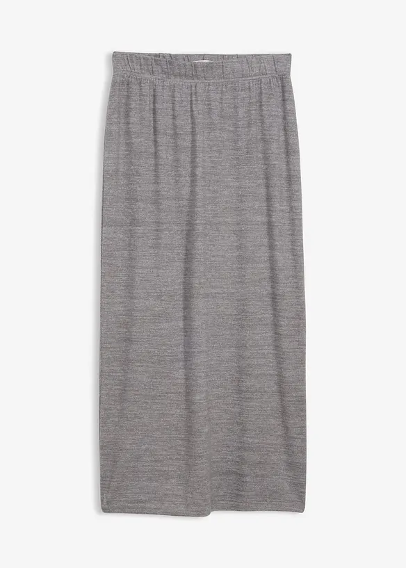 Trik&aring;kjol med stickad look, bonprix