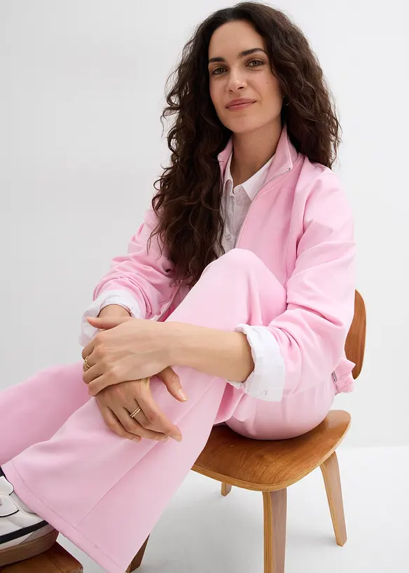 Byxa i stadig jersey med gubbveck, bonprix