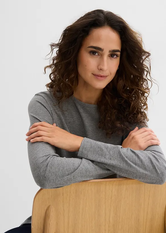 L&aring;ng topp med ekologisk bomull, bonprix