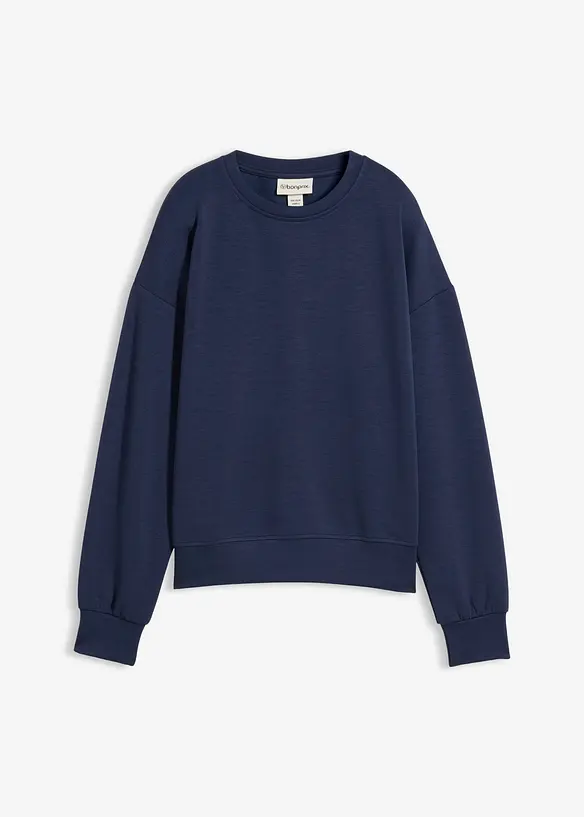 Sweatshirt av mjuk, stabil trik&aring;, bonprix