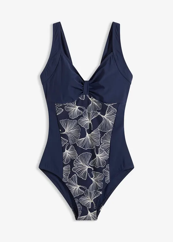 Baddr&auml;kt med l&auml;tt formande effekt och m&ouml;nstrad inf&auml;llning, bonprix