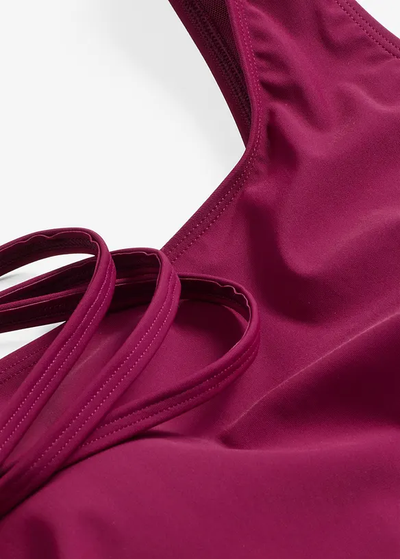 Baddr&auml;kt med l&auml;tt formande effekt och kl&auml;dsam effekt p&aring; axeln, bonprix