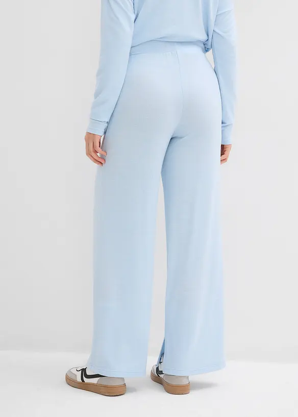 Jerseybyxa med stickad look, bonprix