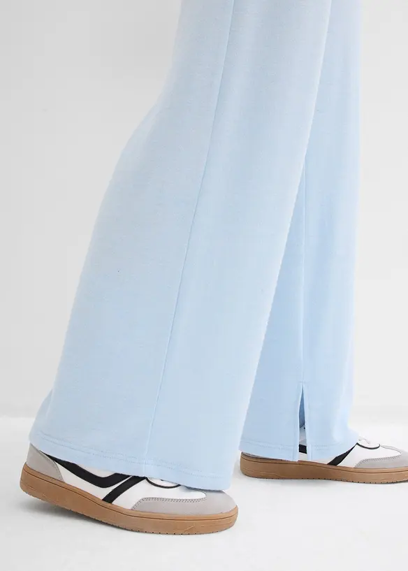 Jerseybyxa med stickad look, bonprix