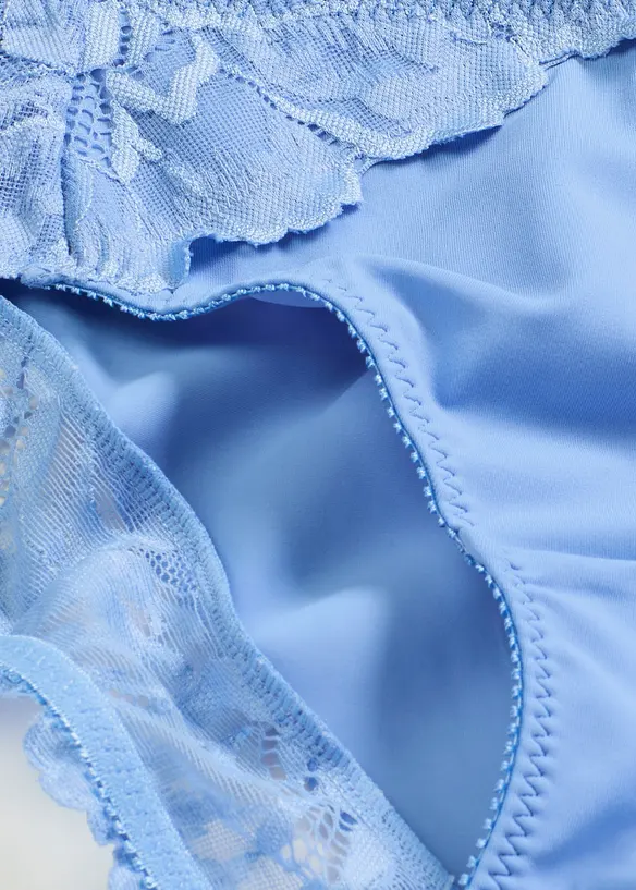 Trosa med blommig spets, bonprix