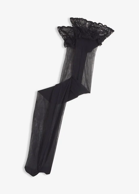 Stay-ups med spets (20 den), bonprix