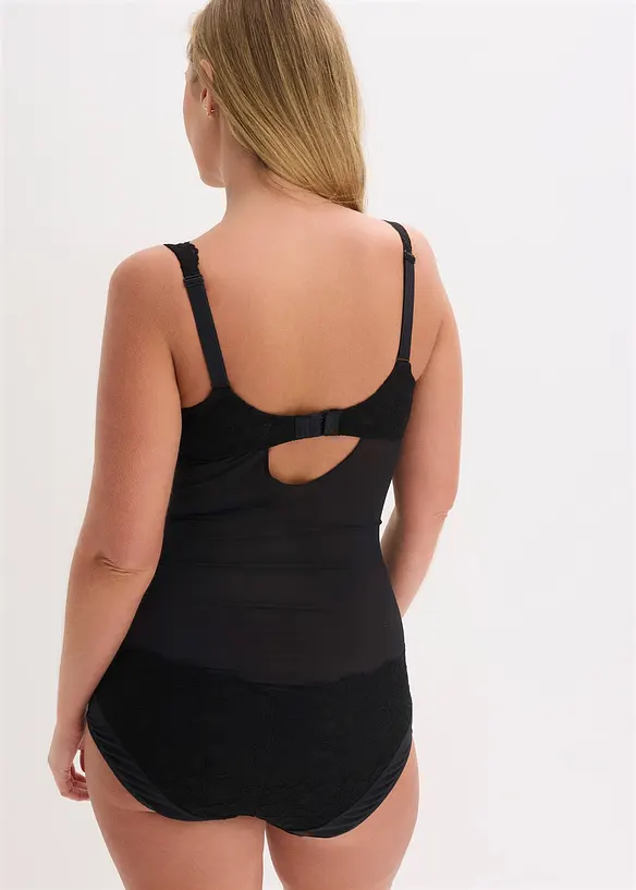 Formande body med spets och l&auml;tt formande effekt, bonprix