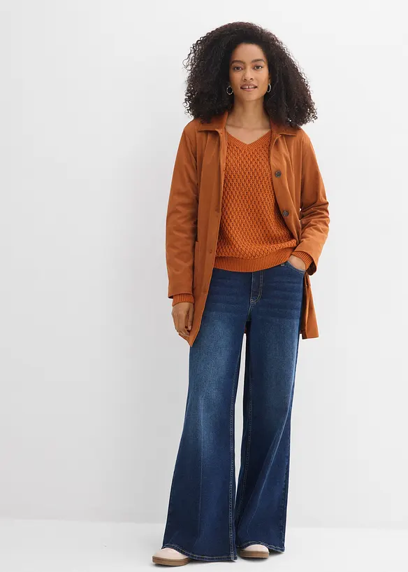 Tr&ouml;ja av bomullsmix, bonprix