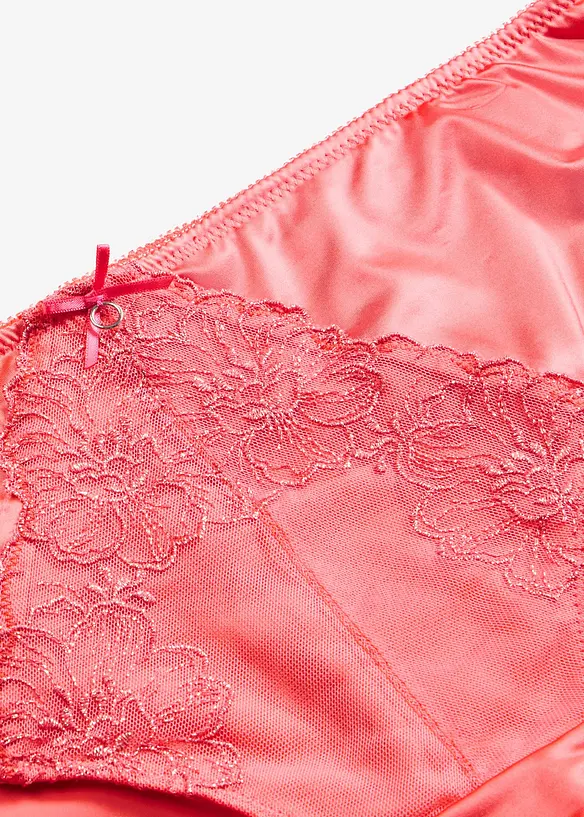 Maxitrosa med glittrande blombroderi, bonprix