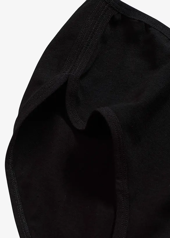 Maxihipstertrosa med ekologisk bomull (4-pack), bonprix