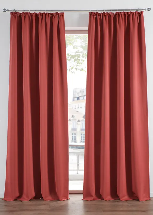 M&ouml;rkl&auml;ggande gardin, finns i flera storlekar (1 styck), bonprix