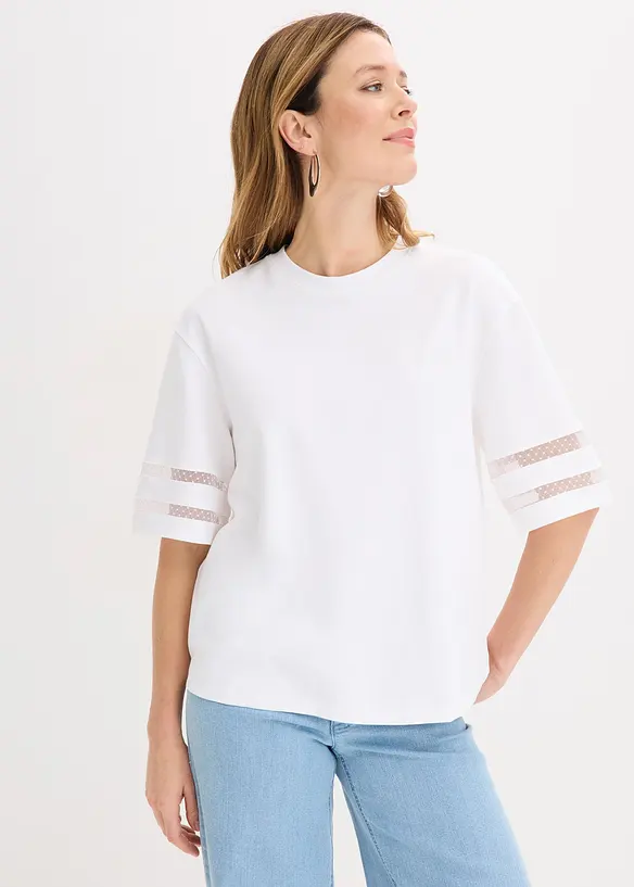 Topp av ekologisk bomull, bonprix