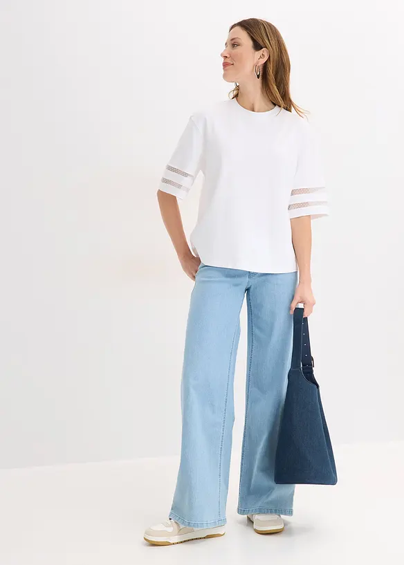 Topp av ekologisk bomull, bonprix