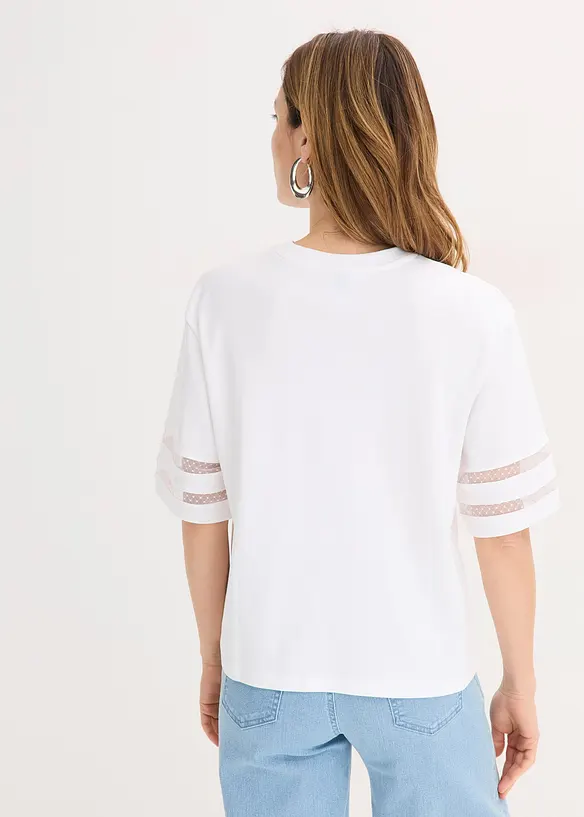 Topp av ekologisk bomull, bonprix