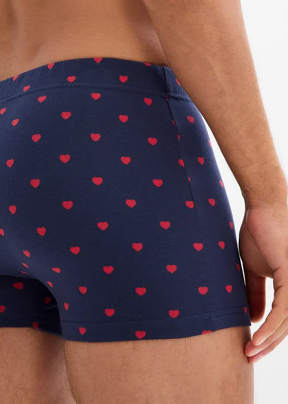 Boxershorts i tajt modell  med bomull (3-pack), bonprix