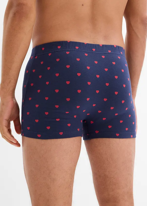 Boxershorts i tajt modell  med bomull (3-pack), bonprix