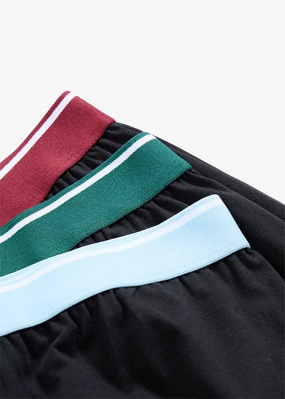 Lediga boxershorts i ekologisk bomull (3-pack), bonprix