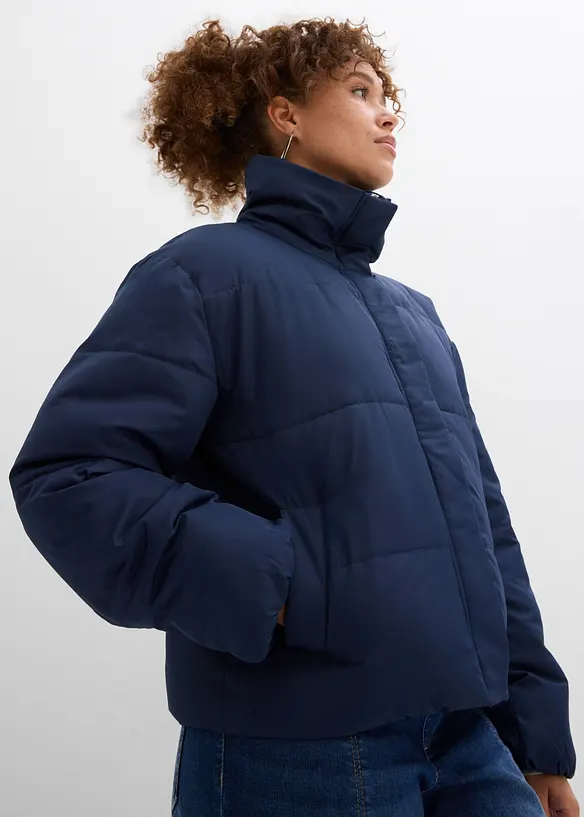 T&auml;ckjacka med st&aring;krage, bonprix