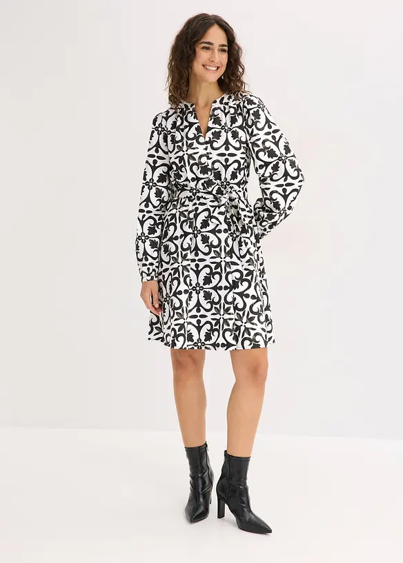 M&ouml;nstrad kl&auml;nning, bonprix