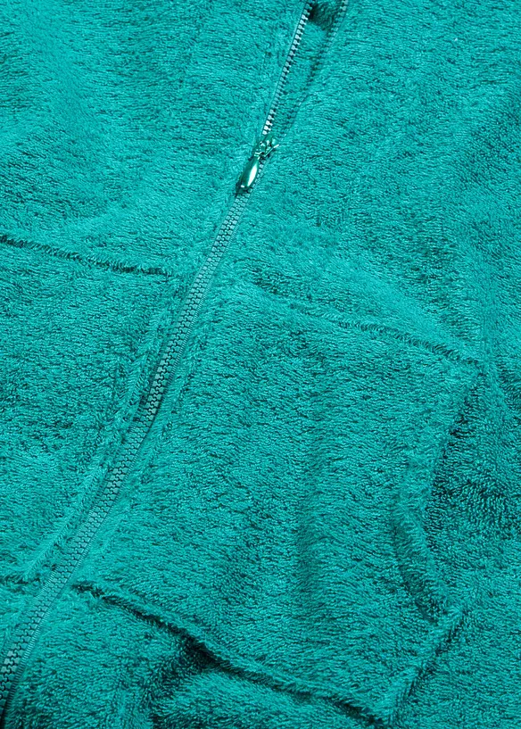 Frott&eacute;badrock av ekologisk bomull med dragkedja, bonprix