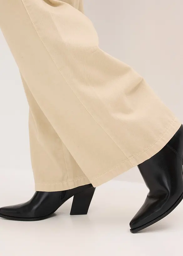 Twillbyxa i bomull, bonprix