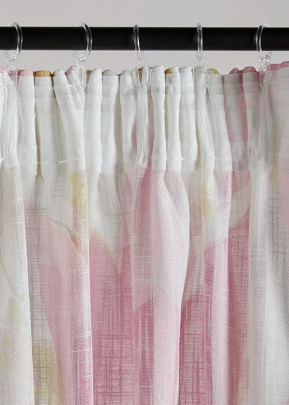 Blomm&ouml;nstrad gardin (1-pack), bonprix