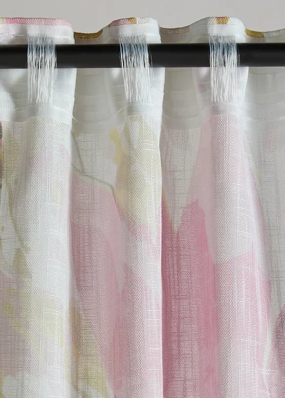 Blomm&ouml;nstrad gardin (1-pack), bonprix