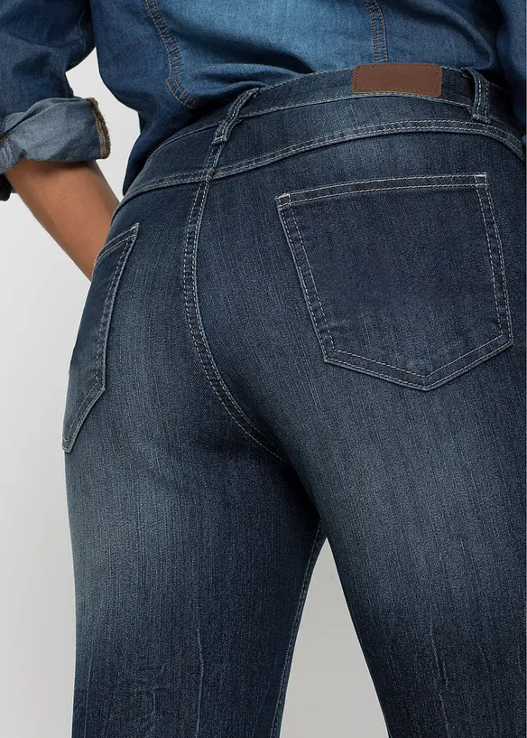 Bootcut Jeans High Waist, Comfort Stretch, bonprix