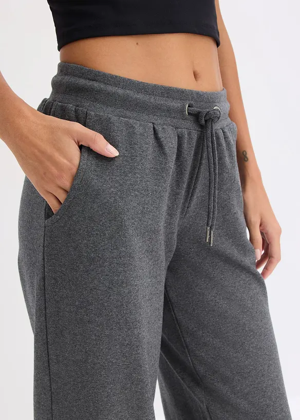Joggingbyxa med elastisk midja, bonprix