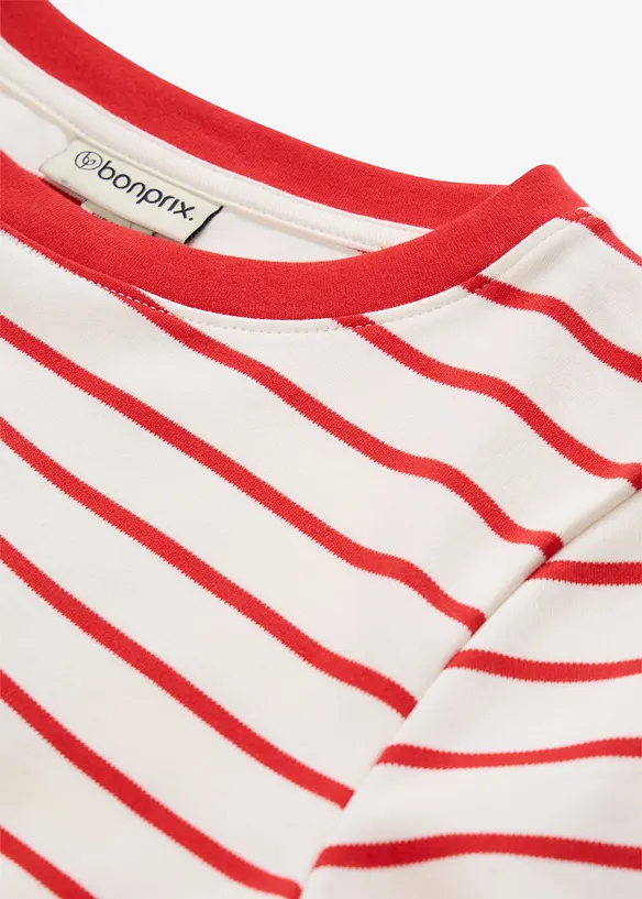 T-shirt av tjock ekologisk bomull, bonprix