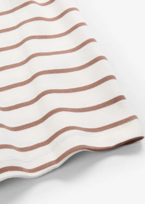 T-shirt av tjock ekologisk bomull, bonprix