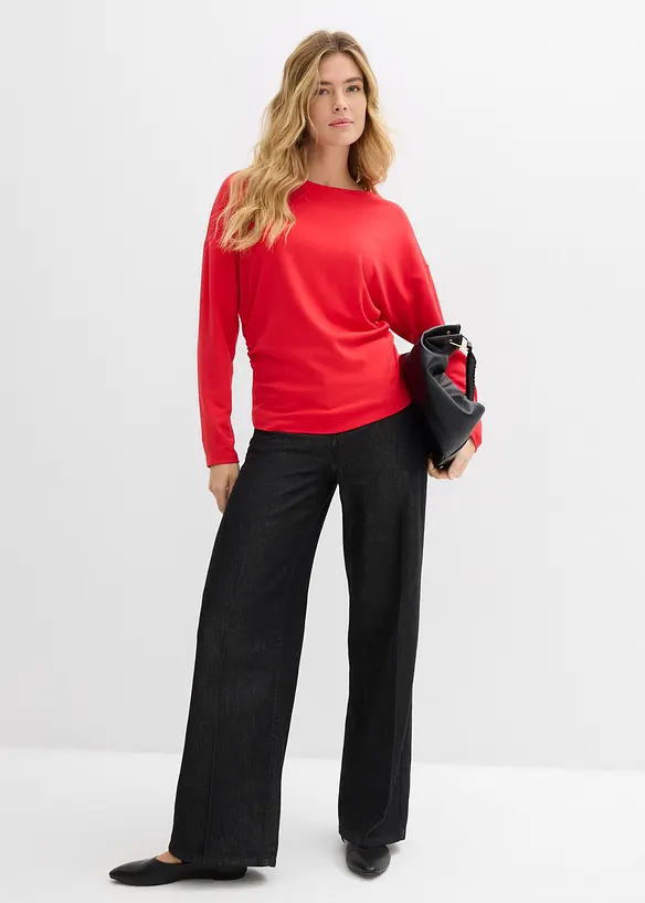 L&aring;ng&auml;rmad topp i sk&ouml;n Punto di Roma, bonprix