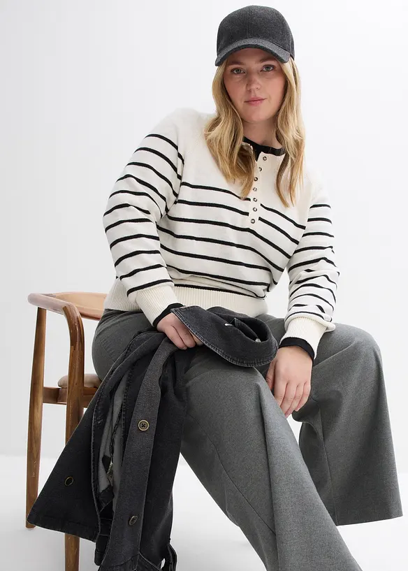 Tr&ouml;ja i bomull, bonprix